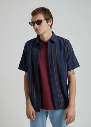 Afends Mens Don Pedro - Short Sleeve Shirt - Multi