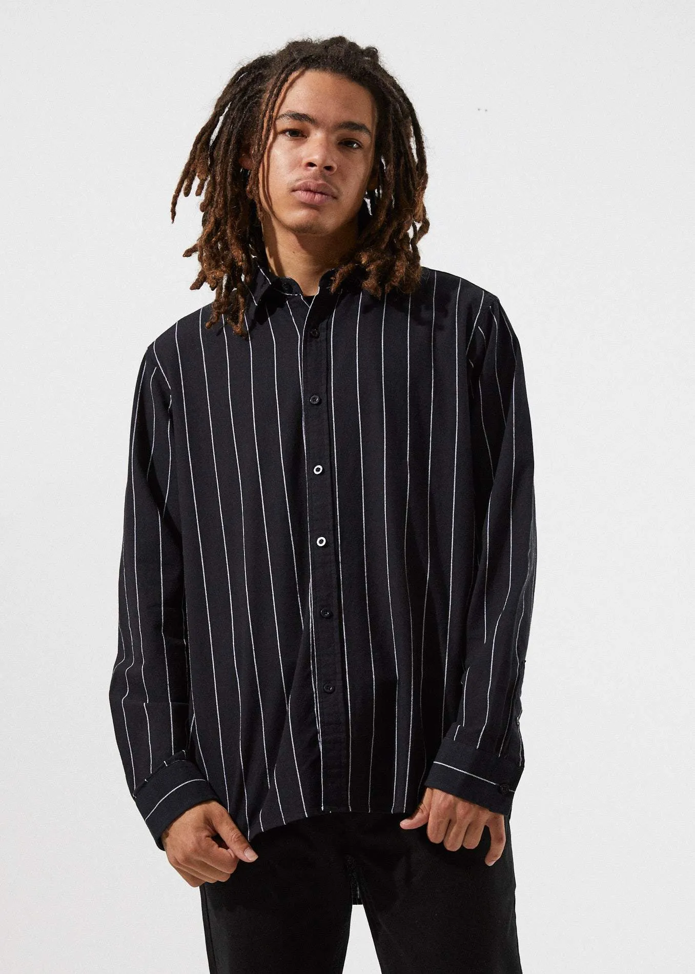 Afends Mens Leasure - Long Sleeve Shirt
