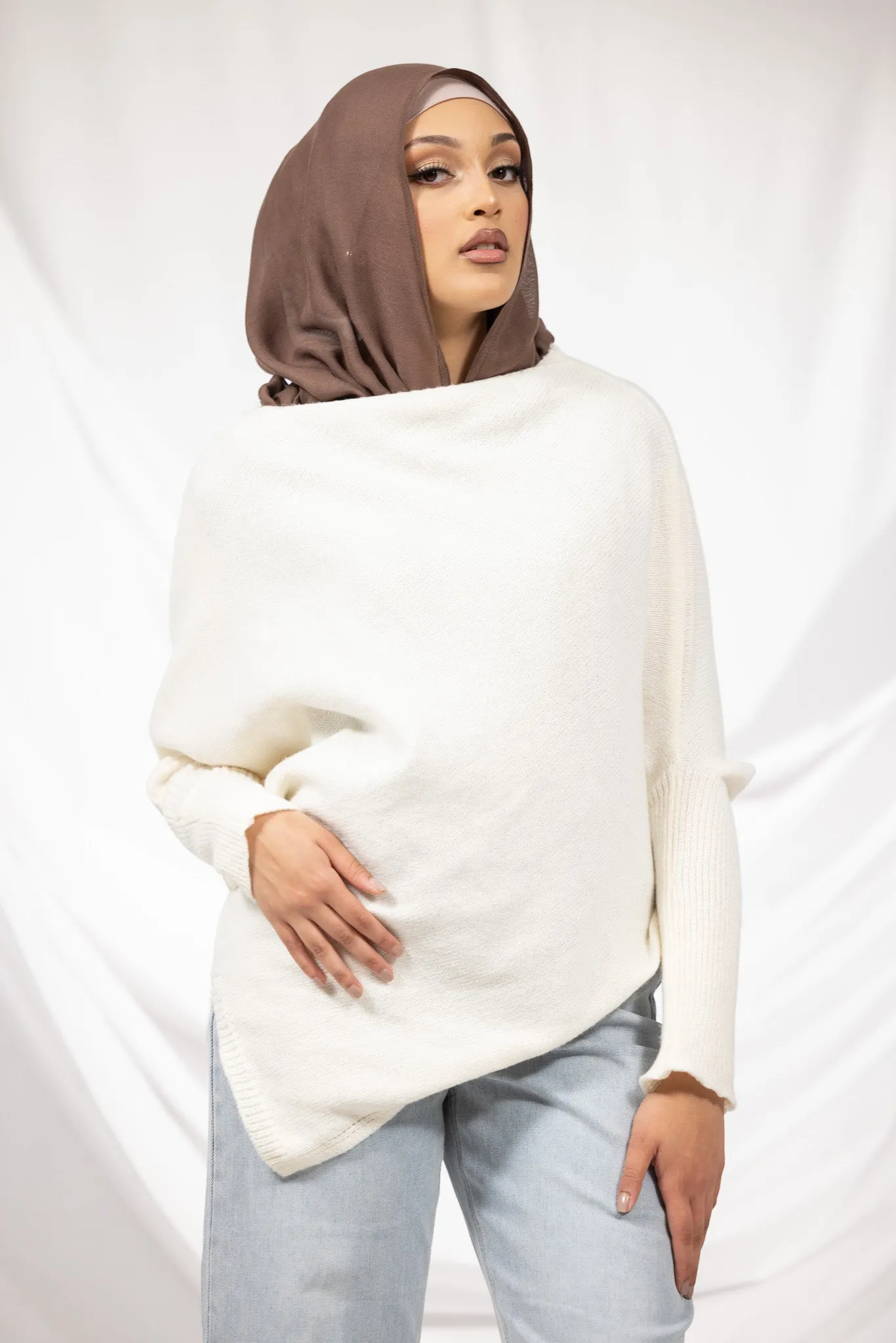 Asymmetrical Knit Jumper