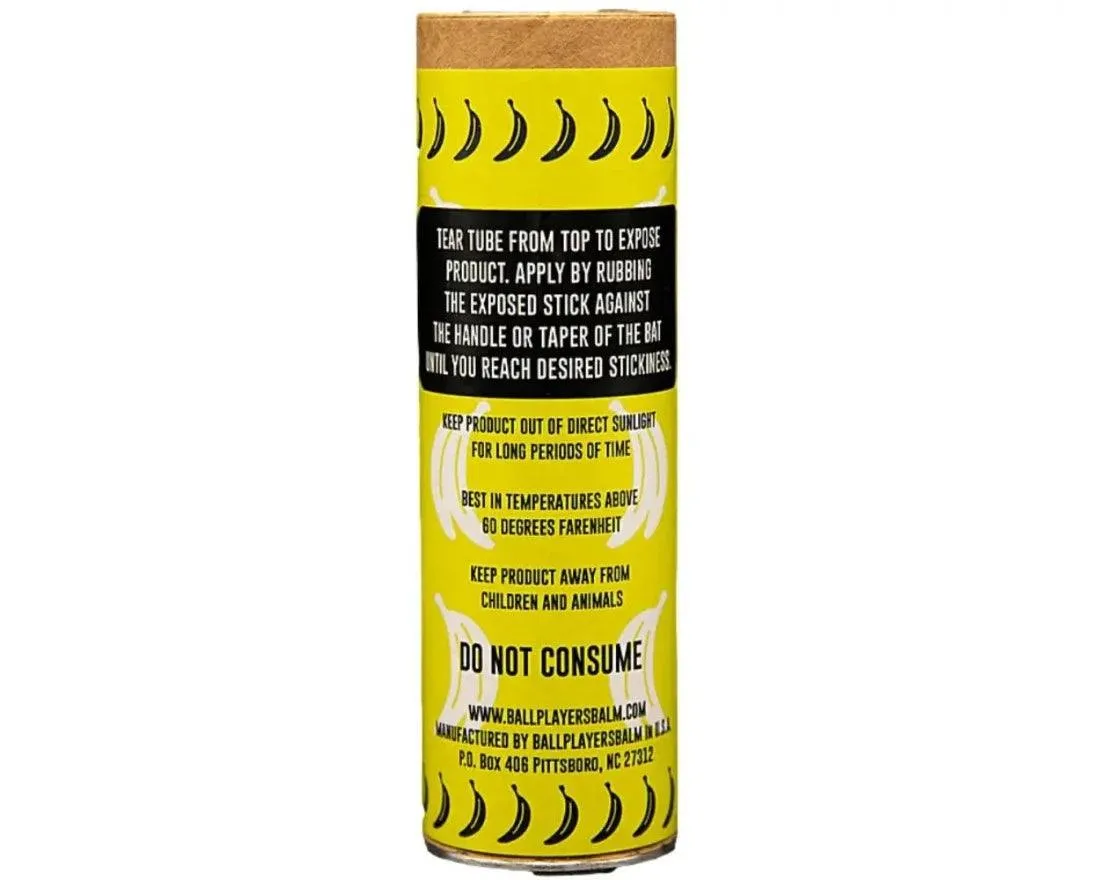 Ball Players Balm Scented Bat Tack: Banana