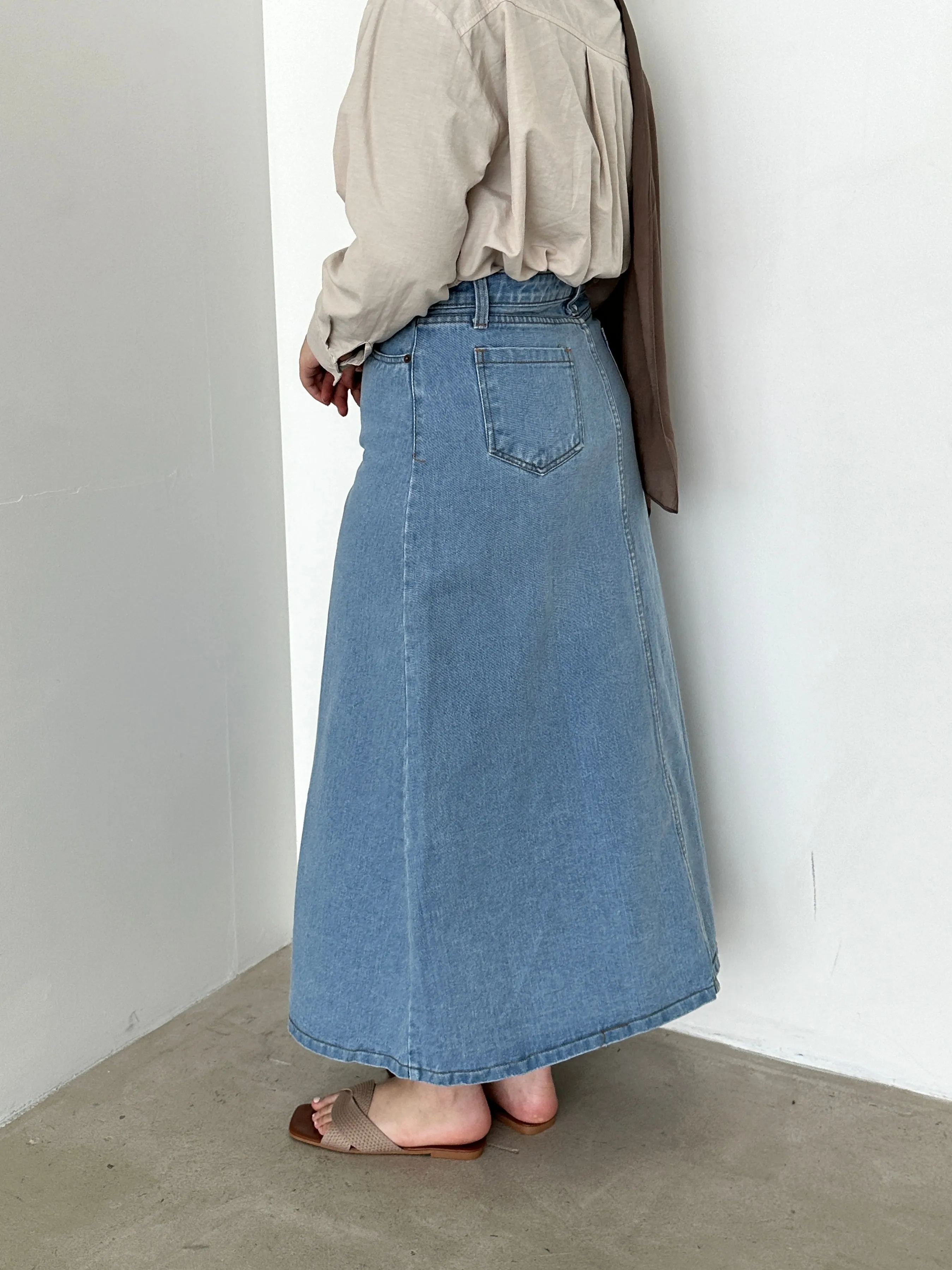 BASIC DENIM SKIRT