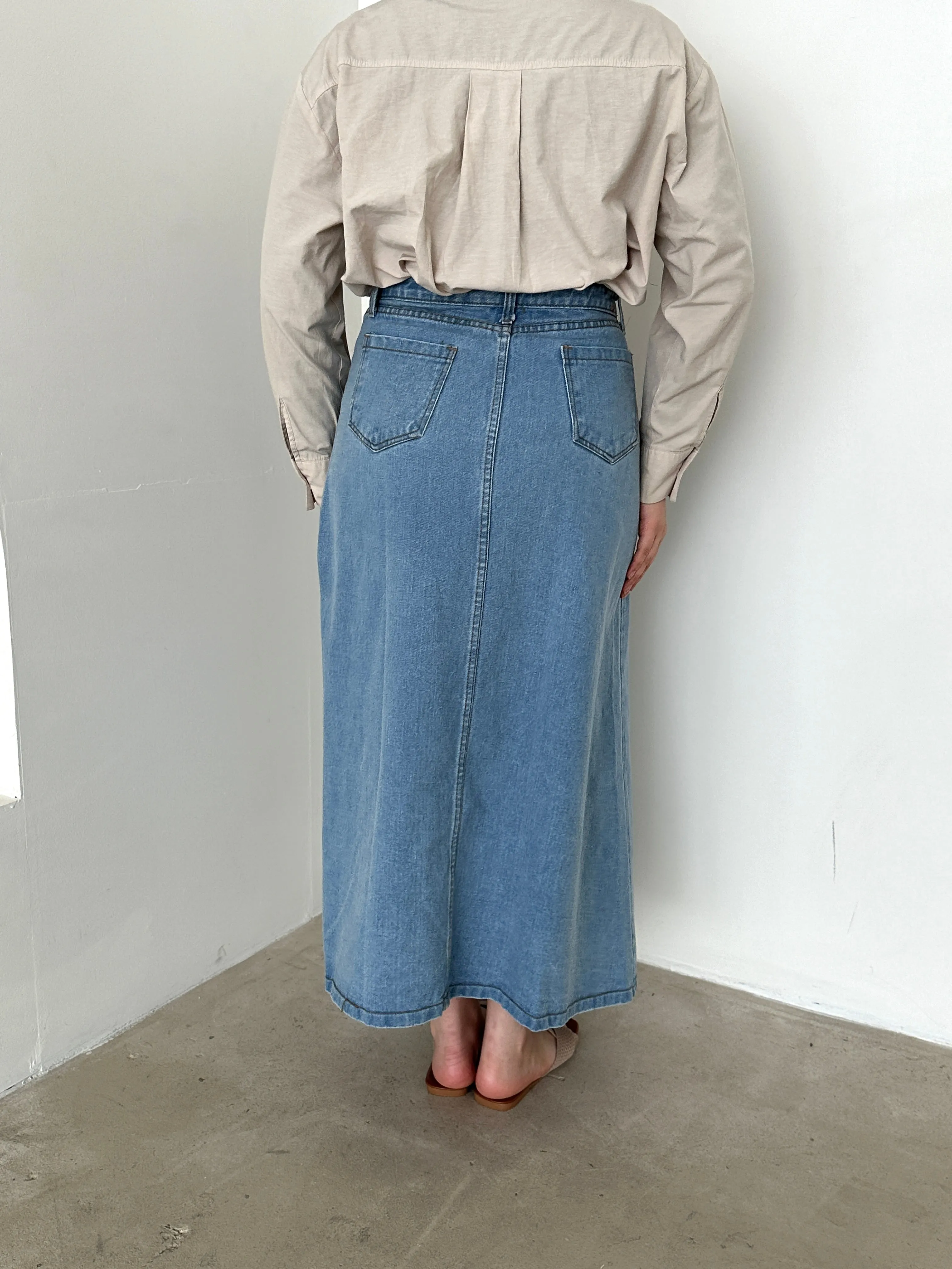 BASIC DENIM SKIRT
