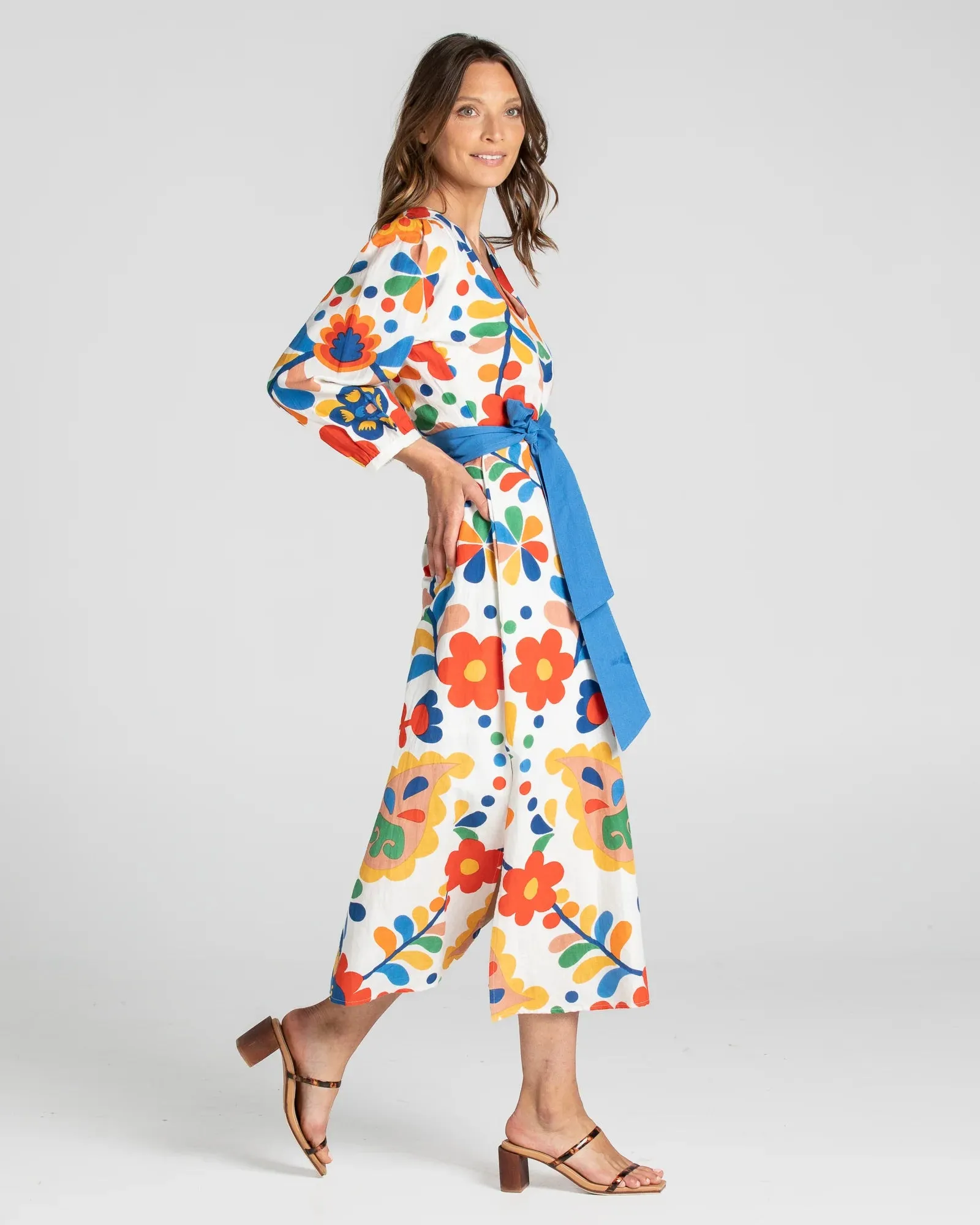 Boom Shankar Quinn Linen Dress