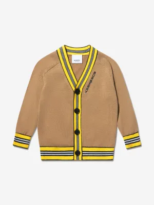 Burberry Baby Boys Wool Icon Stripe Detail Cardigan