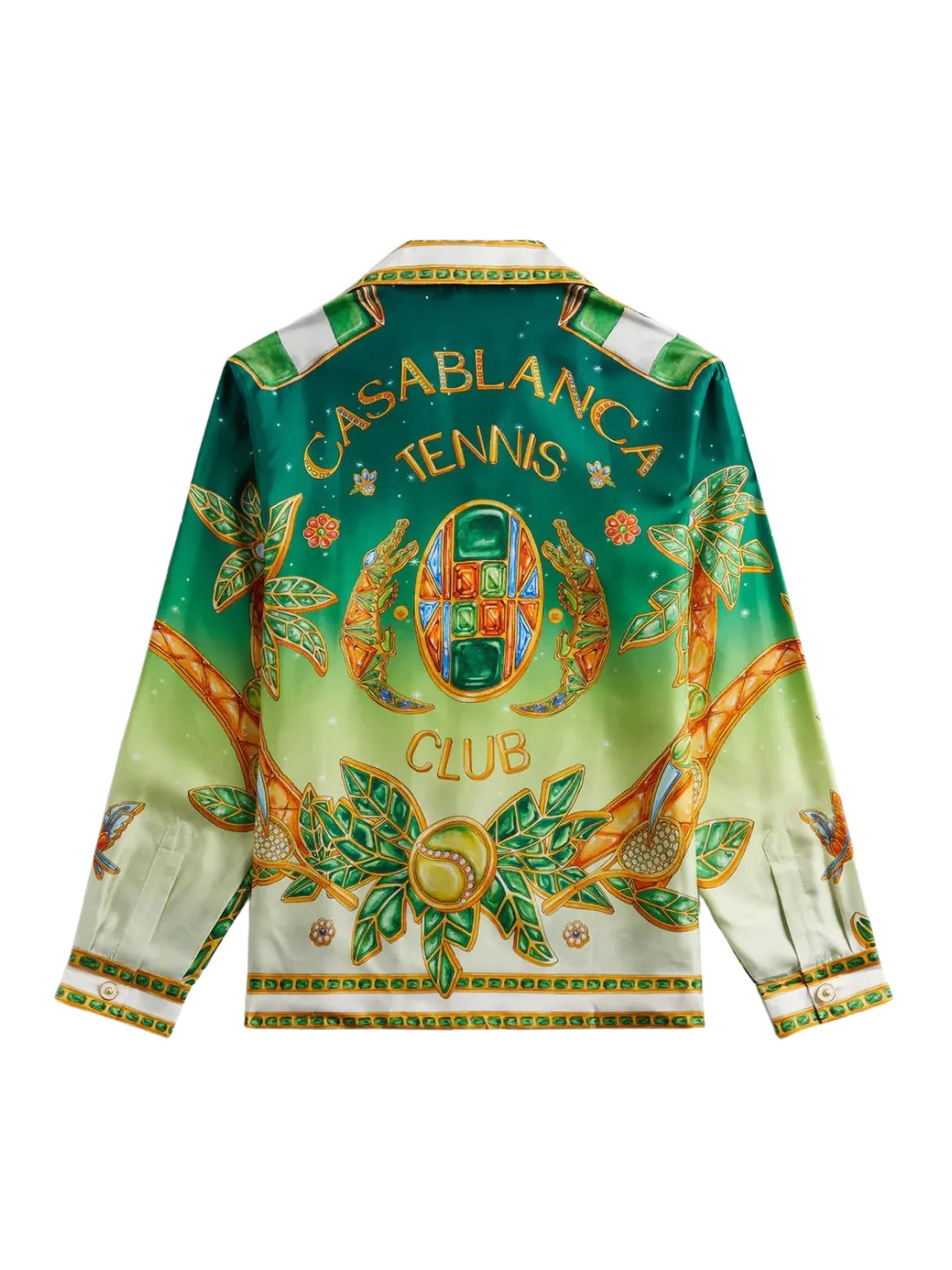 Casablanca Cuban Collar Long Sleeve/Joyaux D'Afrique