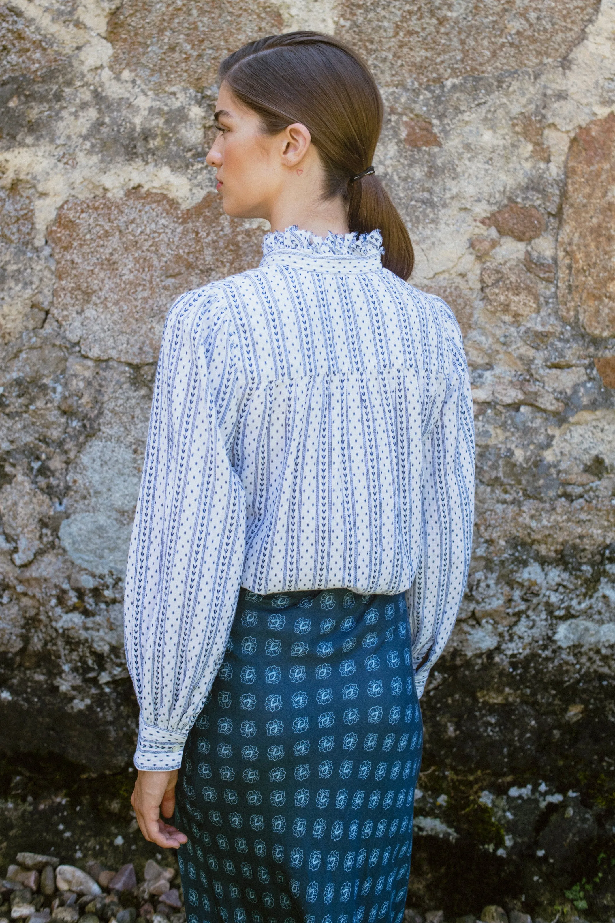 Casey Blouse Blue