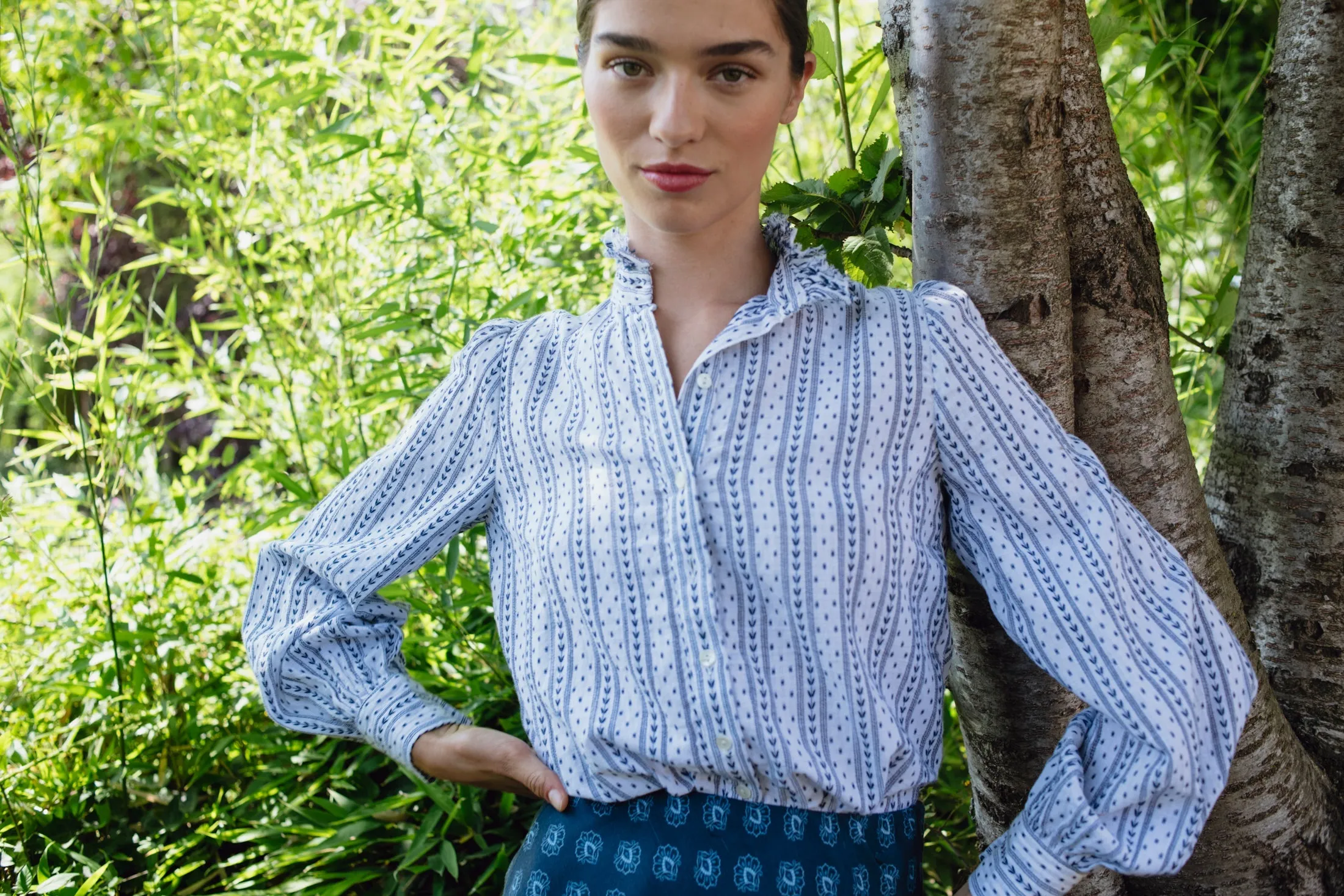 Casey Blouse Blue