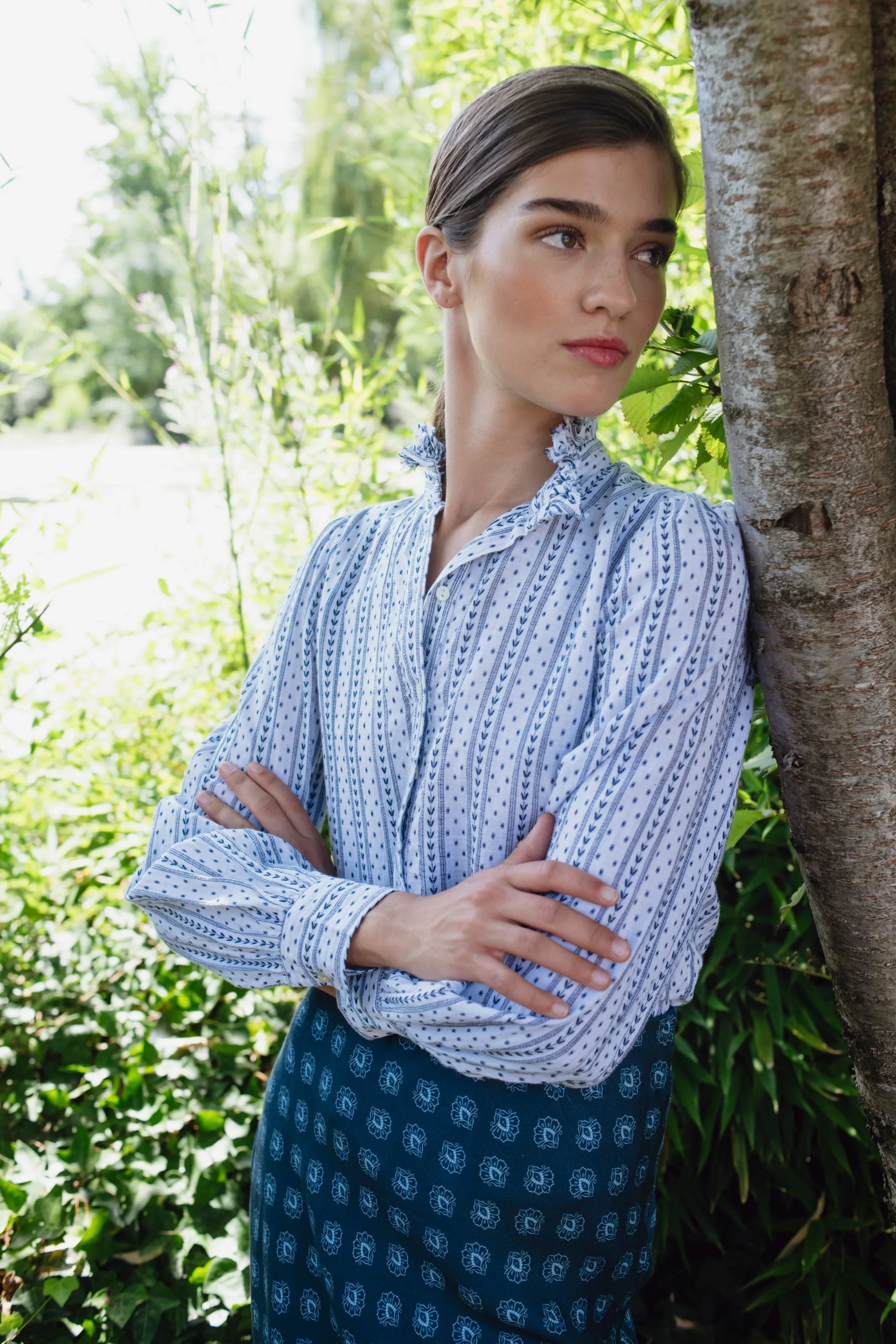 Casey Blouse Blue