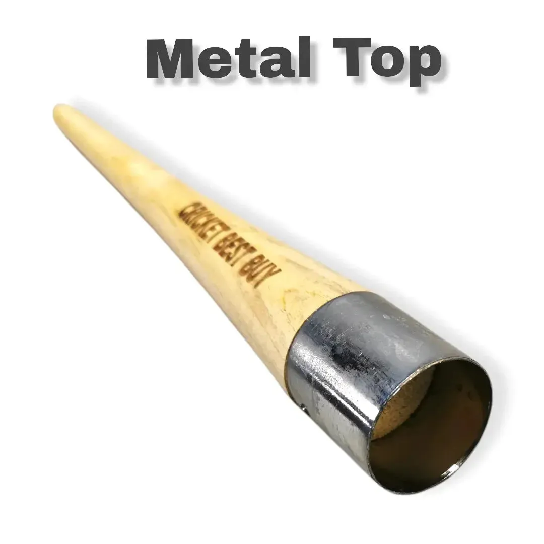 CBB Cricket Bat Gripping Cone for Applying Cricket Bat Rubber Grip Metal Top