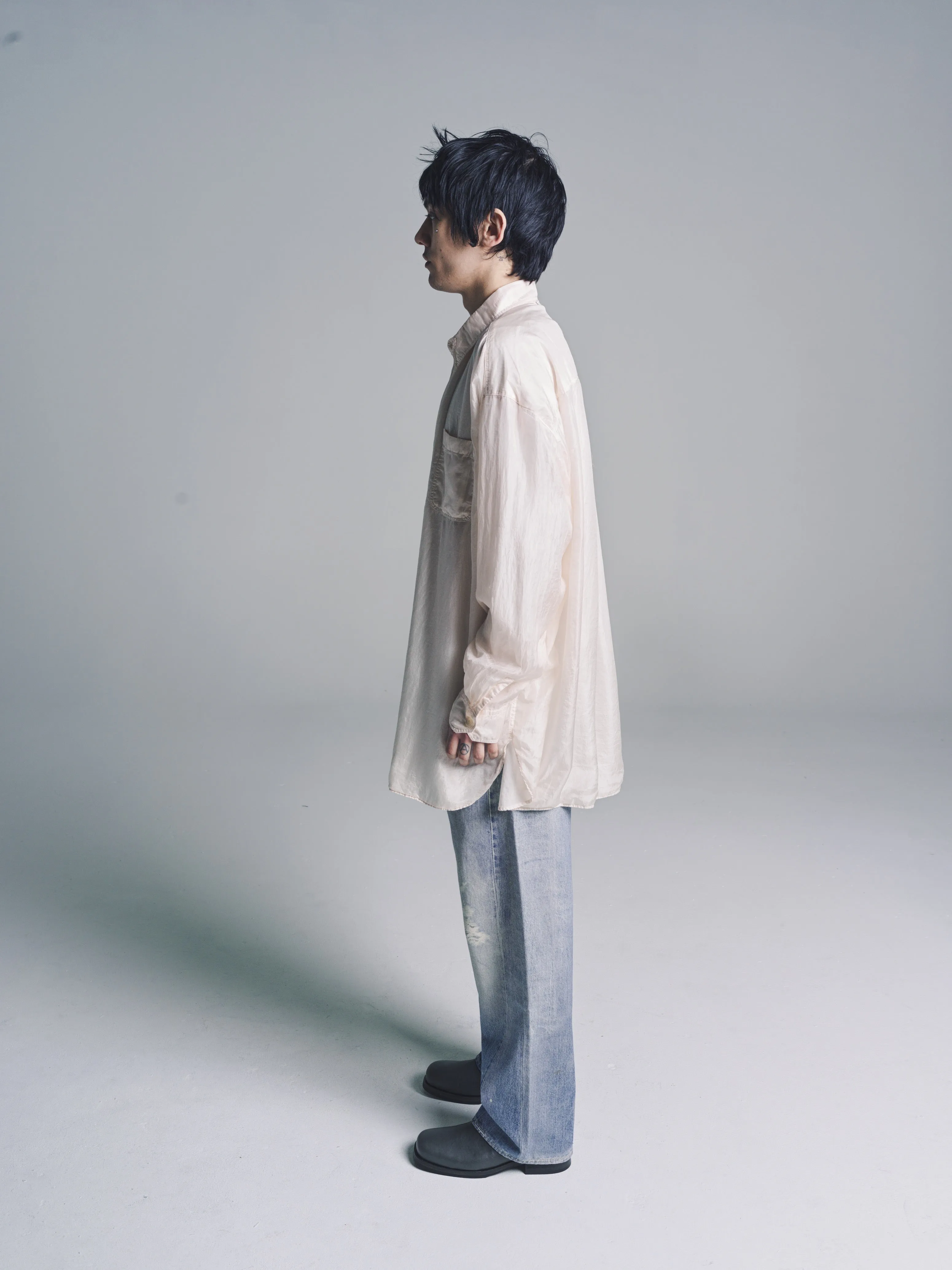 Champagne Cotton Silk Darling Shirt