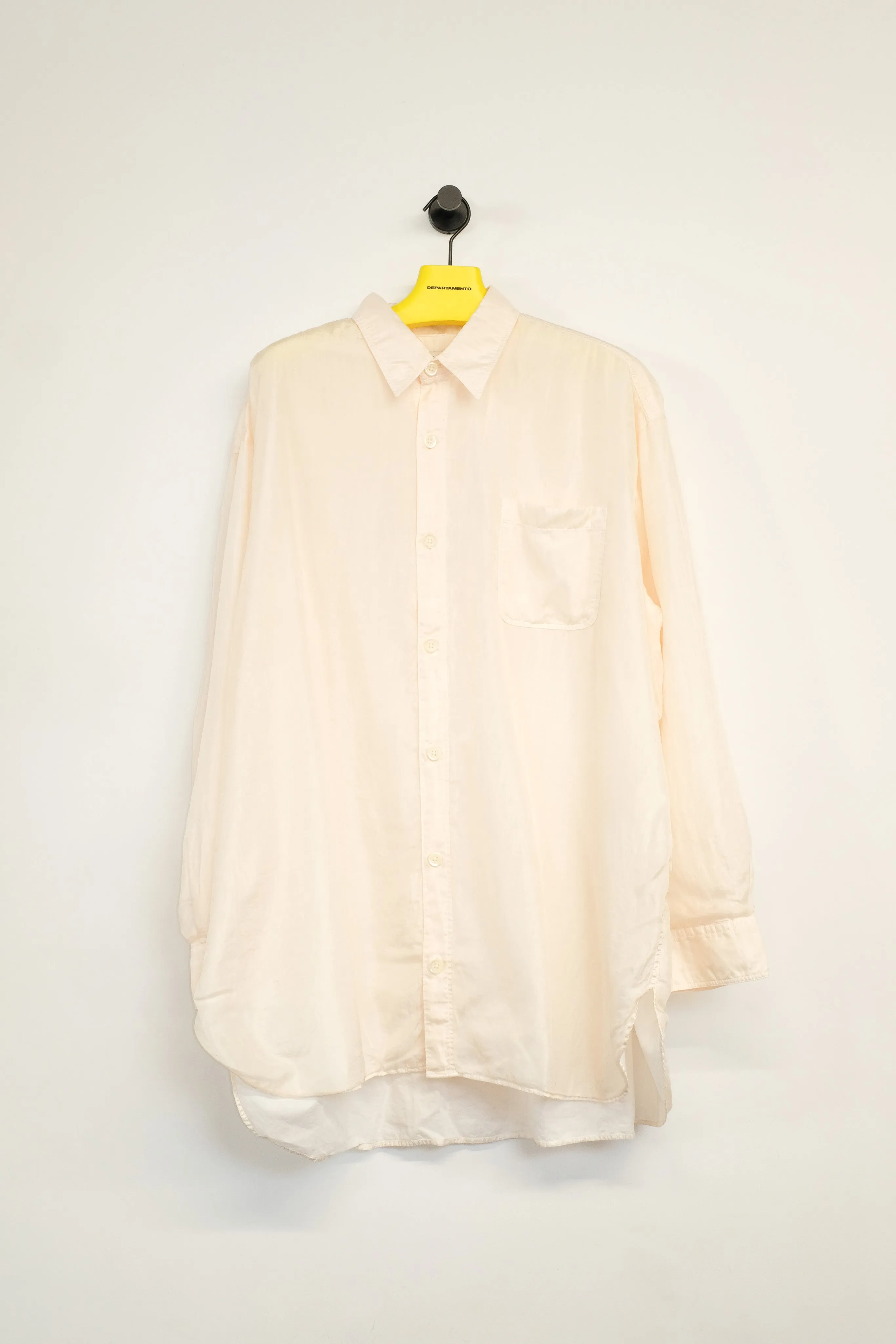 Champagne Cotton Silk Darling Shirt