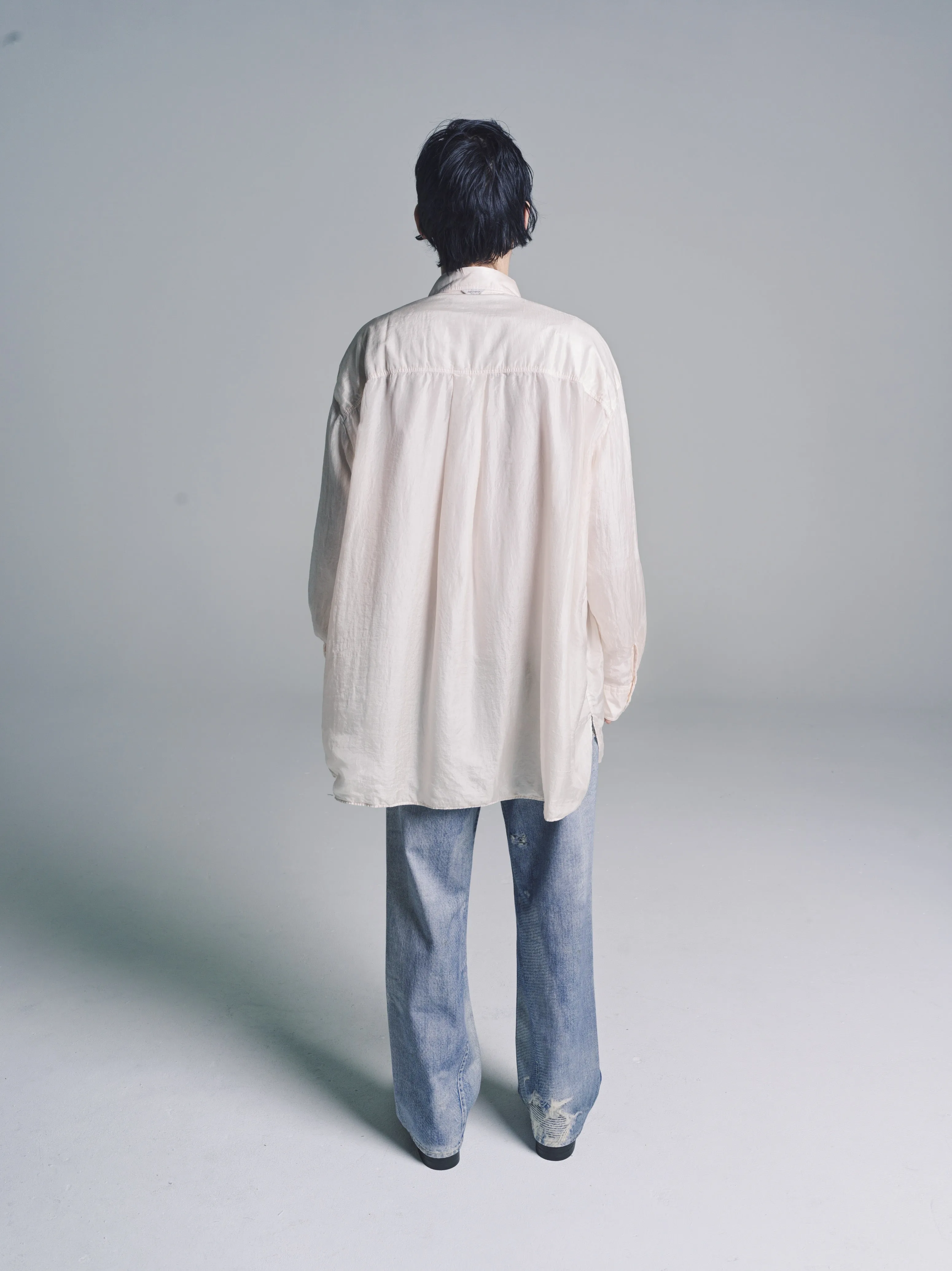Champagne Cotton Silk Darling Shirt