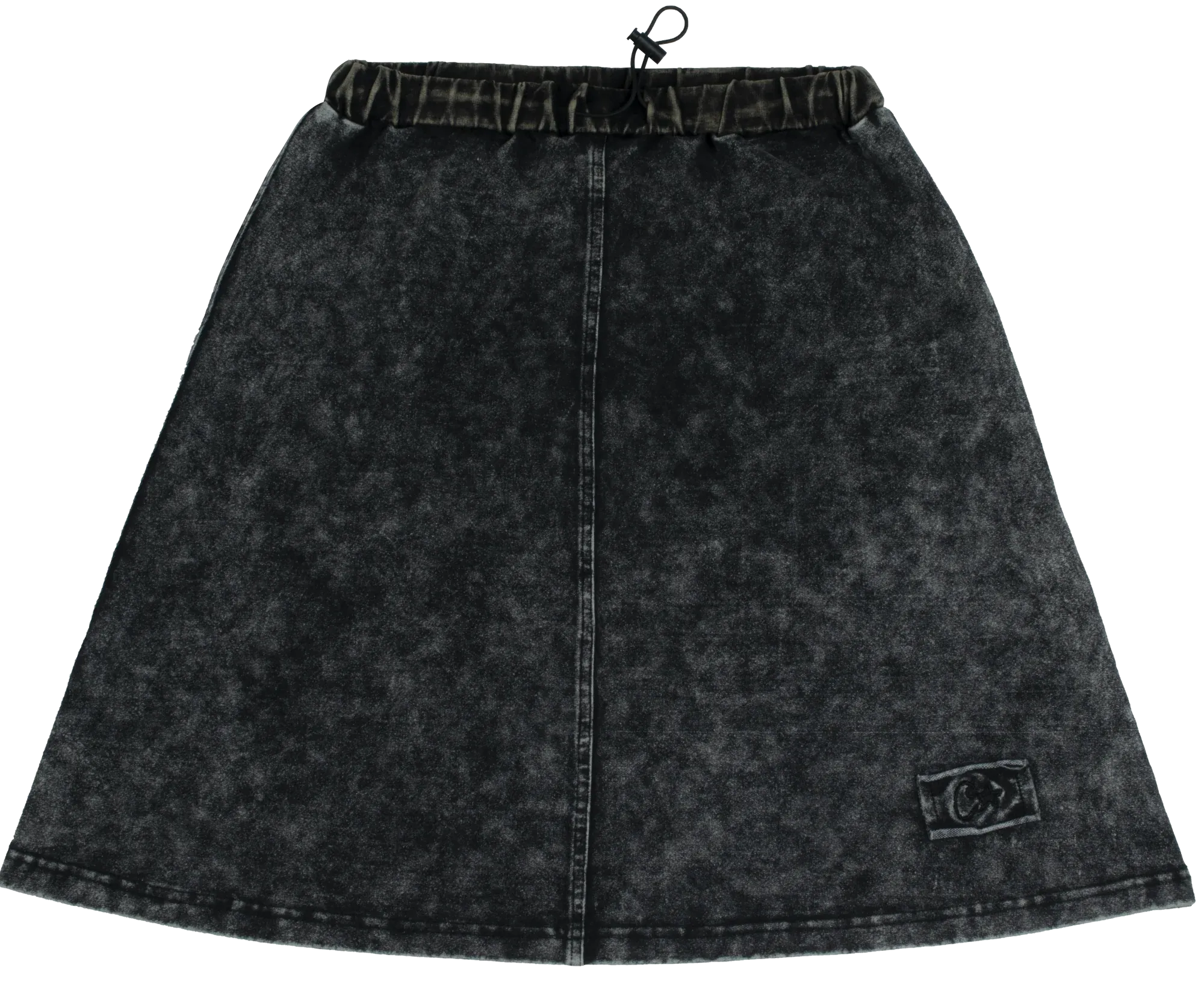 Crew Kids Black Denim Wash Skirt
