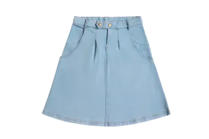 Crew Kids Blue Denim Skirt