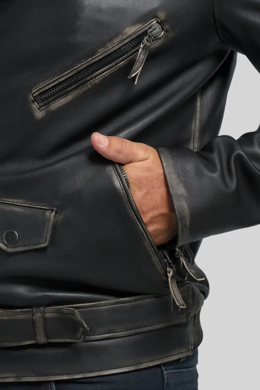 Daniele Vintage Leather Jacket