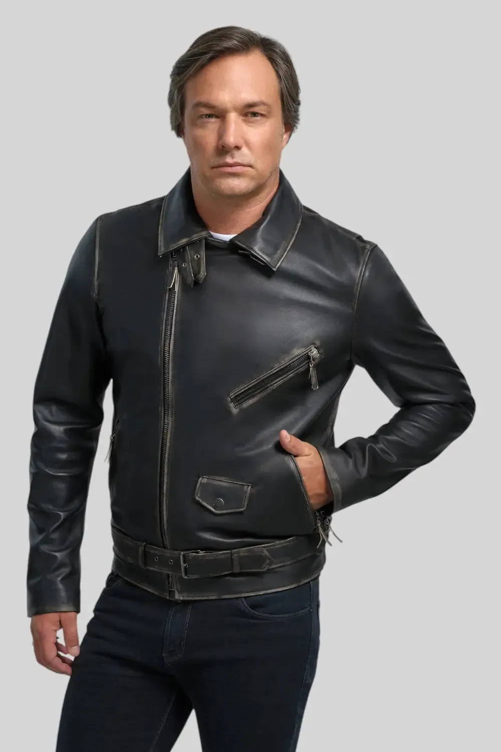 Daniele Vintage Leather Jacket