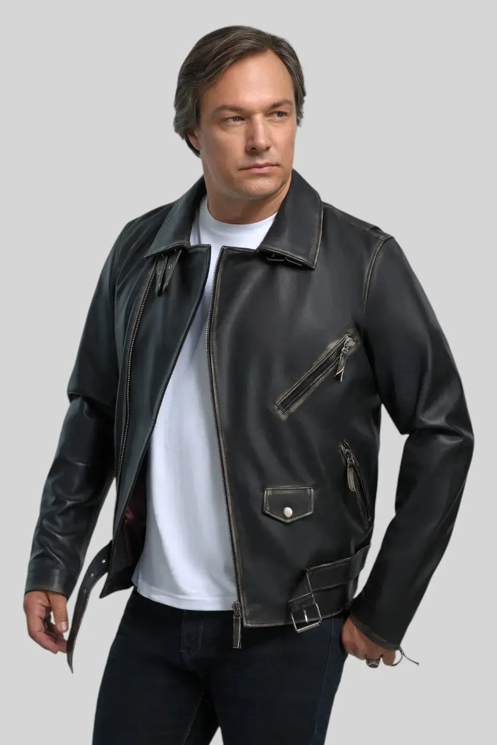 Daniele Vintage Leather Jacket