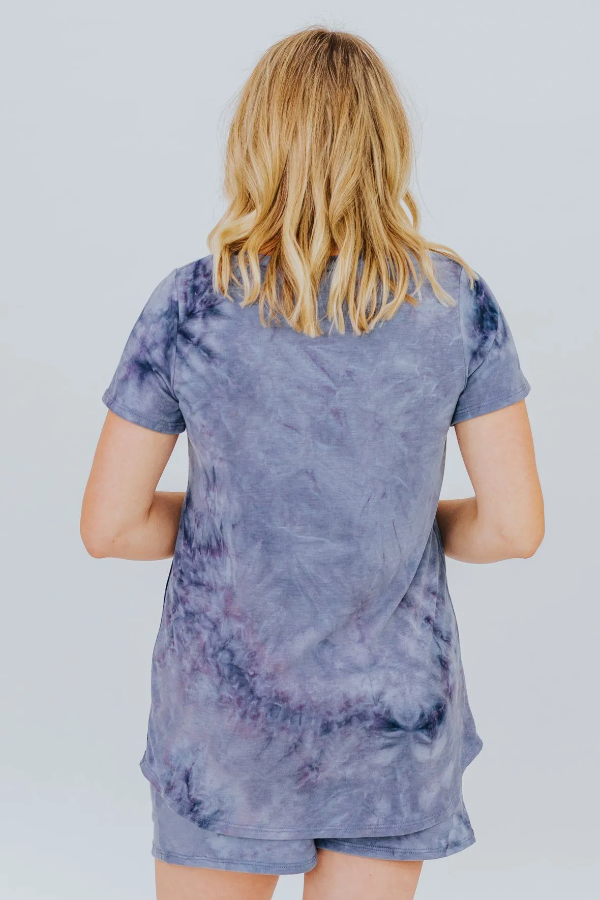 Dark Before Dawn Top in Blue