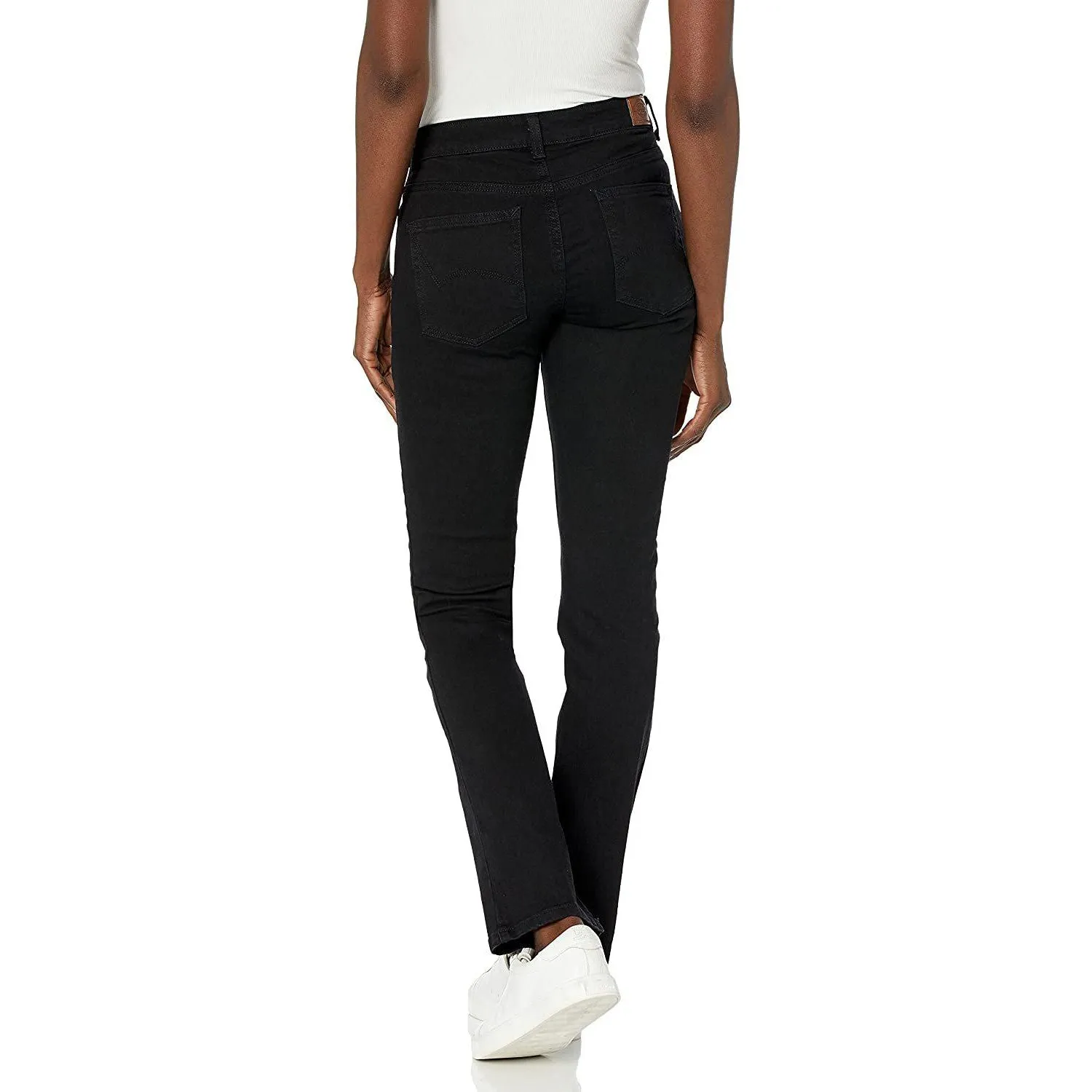 Dickies Women's Perfect Shape Straight Leg Stretch Denim Jeans