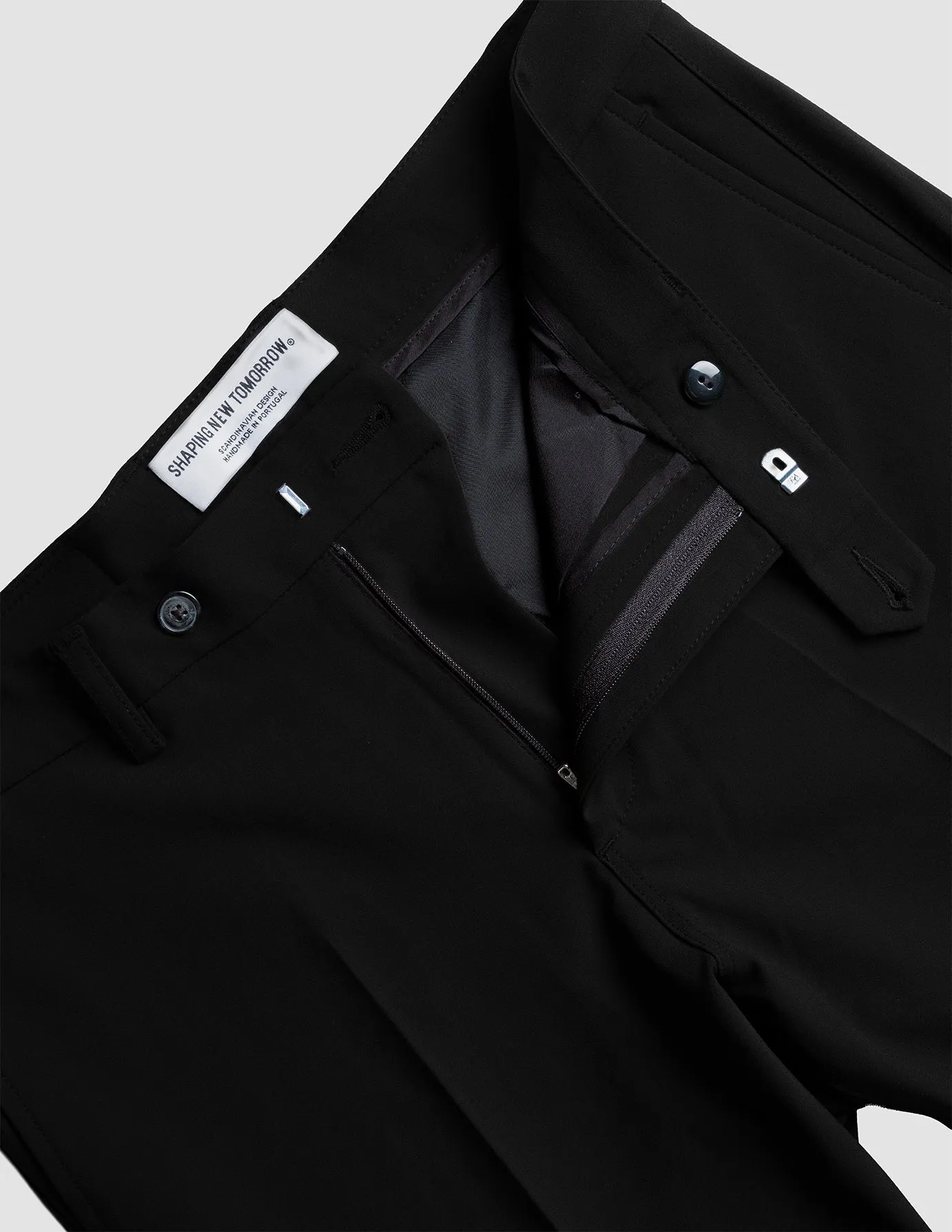 Essential Suit Pants Slim Black