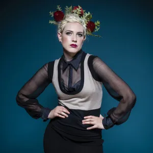 FORBIDDEN FRUITS SILK BLOUSE