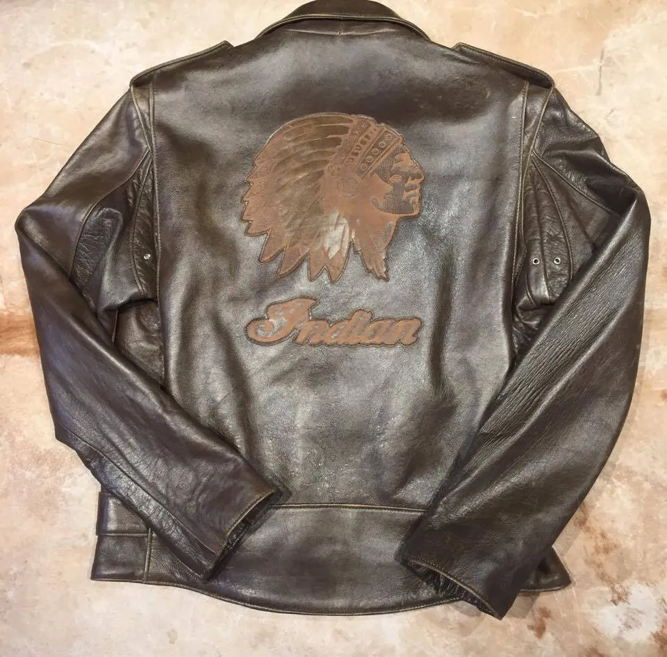 G-Gator Lambskin Chief Biker Jacket