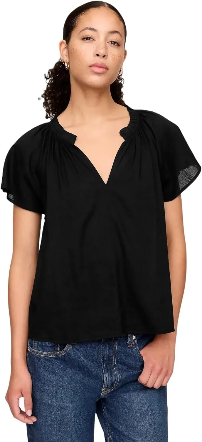 GAP Women's Splitneck Top