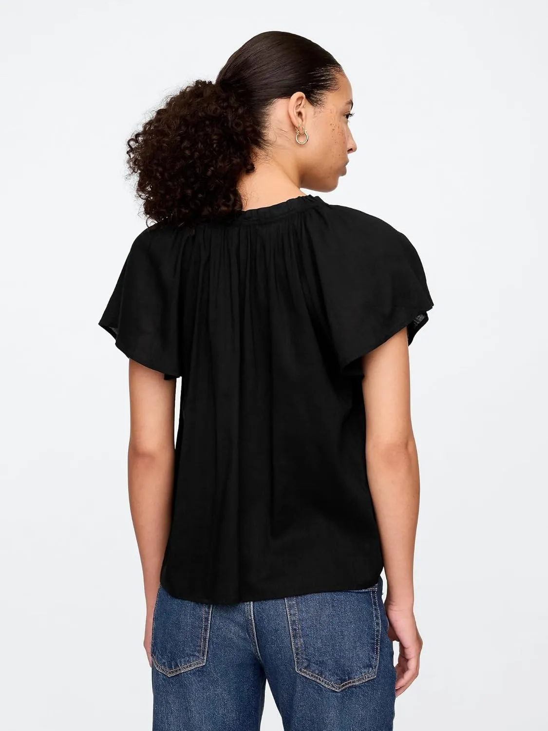 GAP Women's Splitneck Top