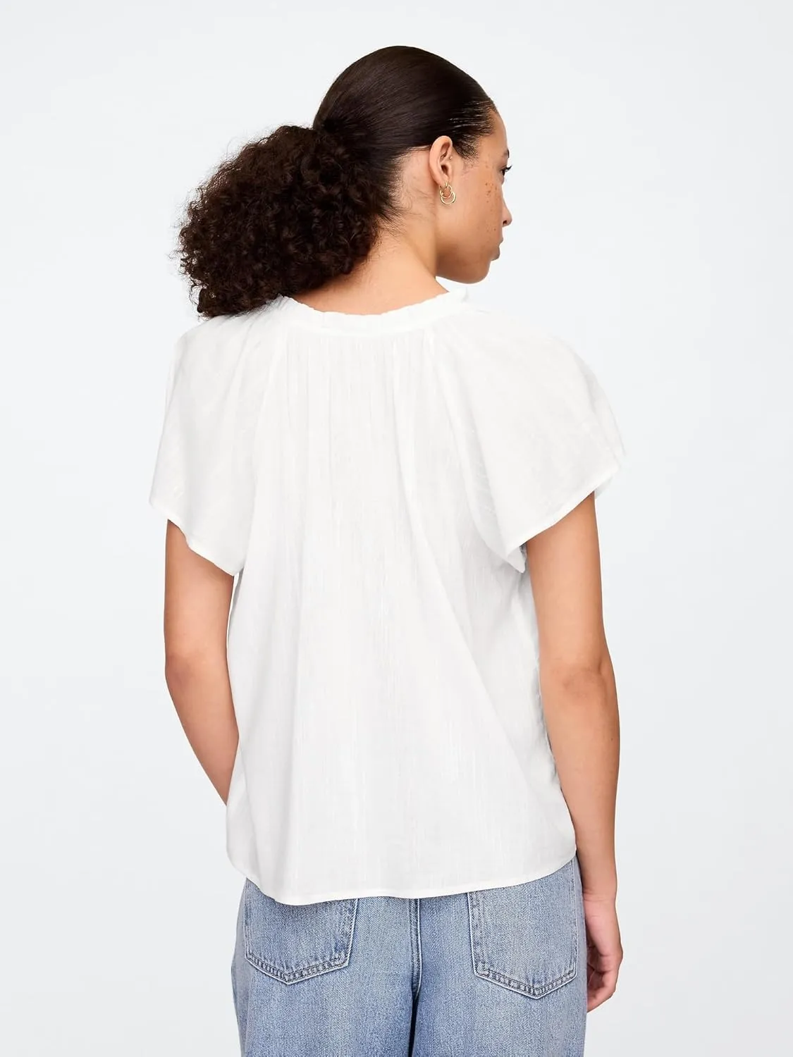 GAP Women's Splitneck Top