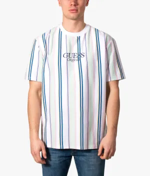 GO Gibson Short Sleeved Stripe T-Shirt