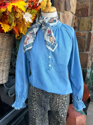 Lola Denim blouse