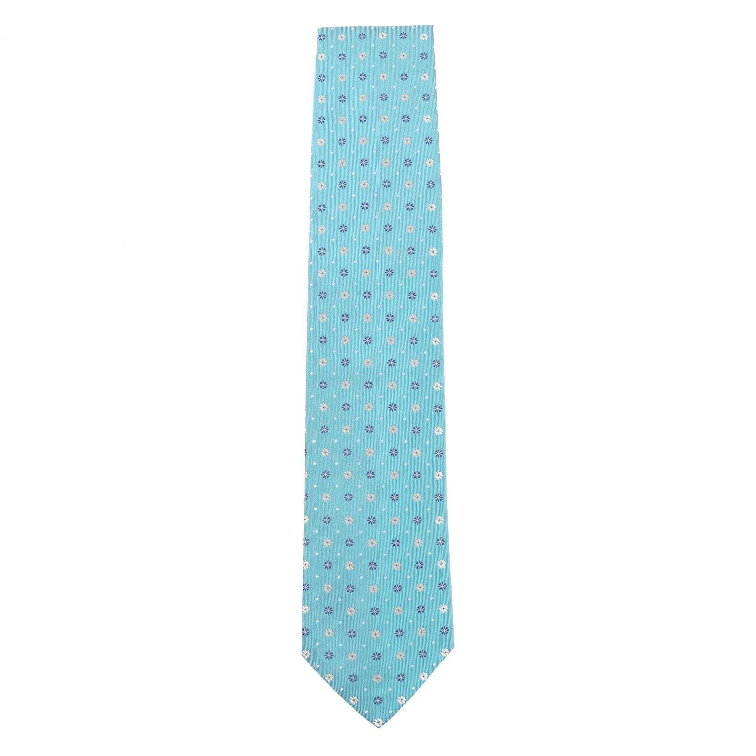Luigi Borrelli Floral Jacquard Silk Tie