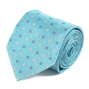 Luigi Borrelli Floral Jacquard Silk Tie