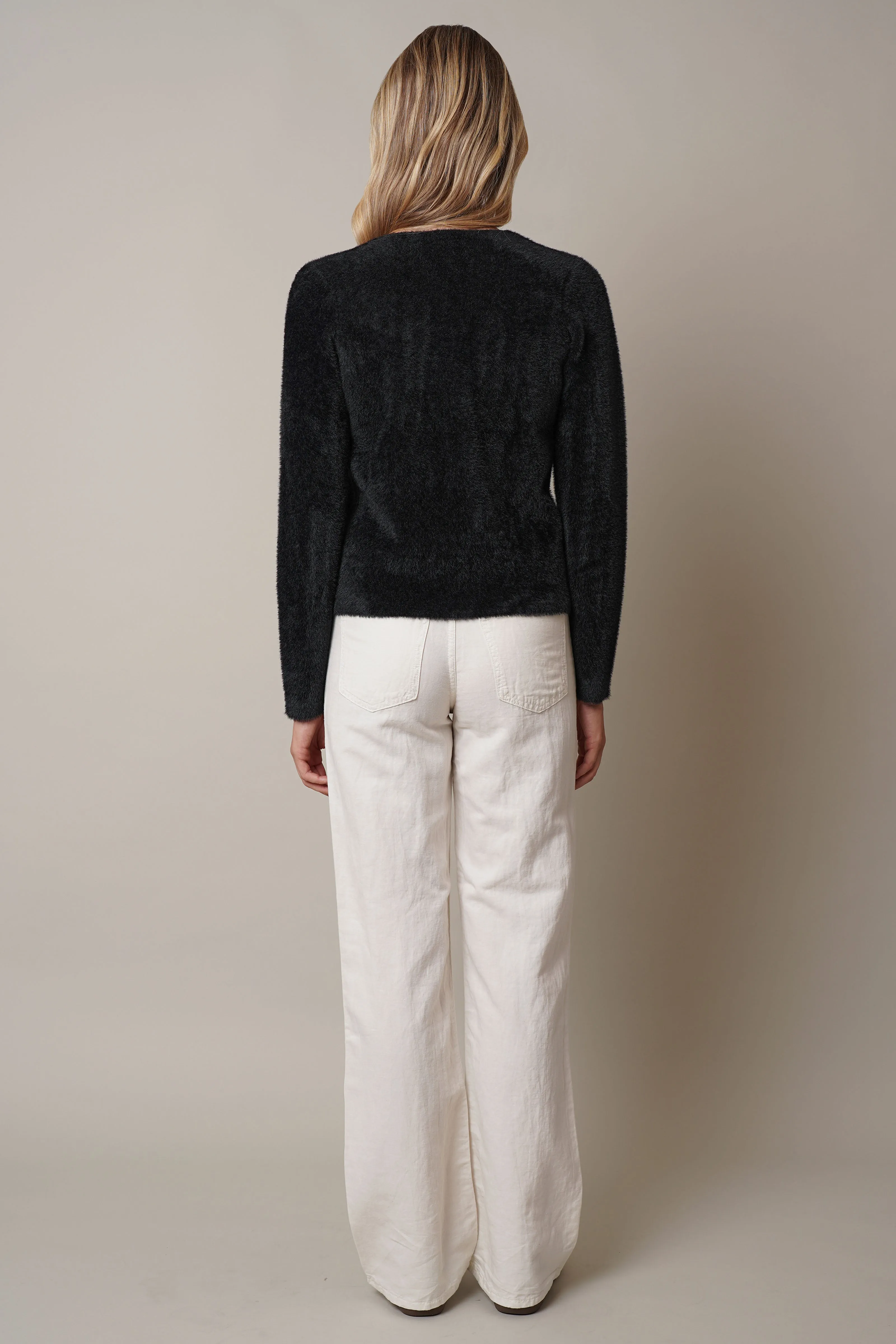 Mink Button Down Cardigan