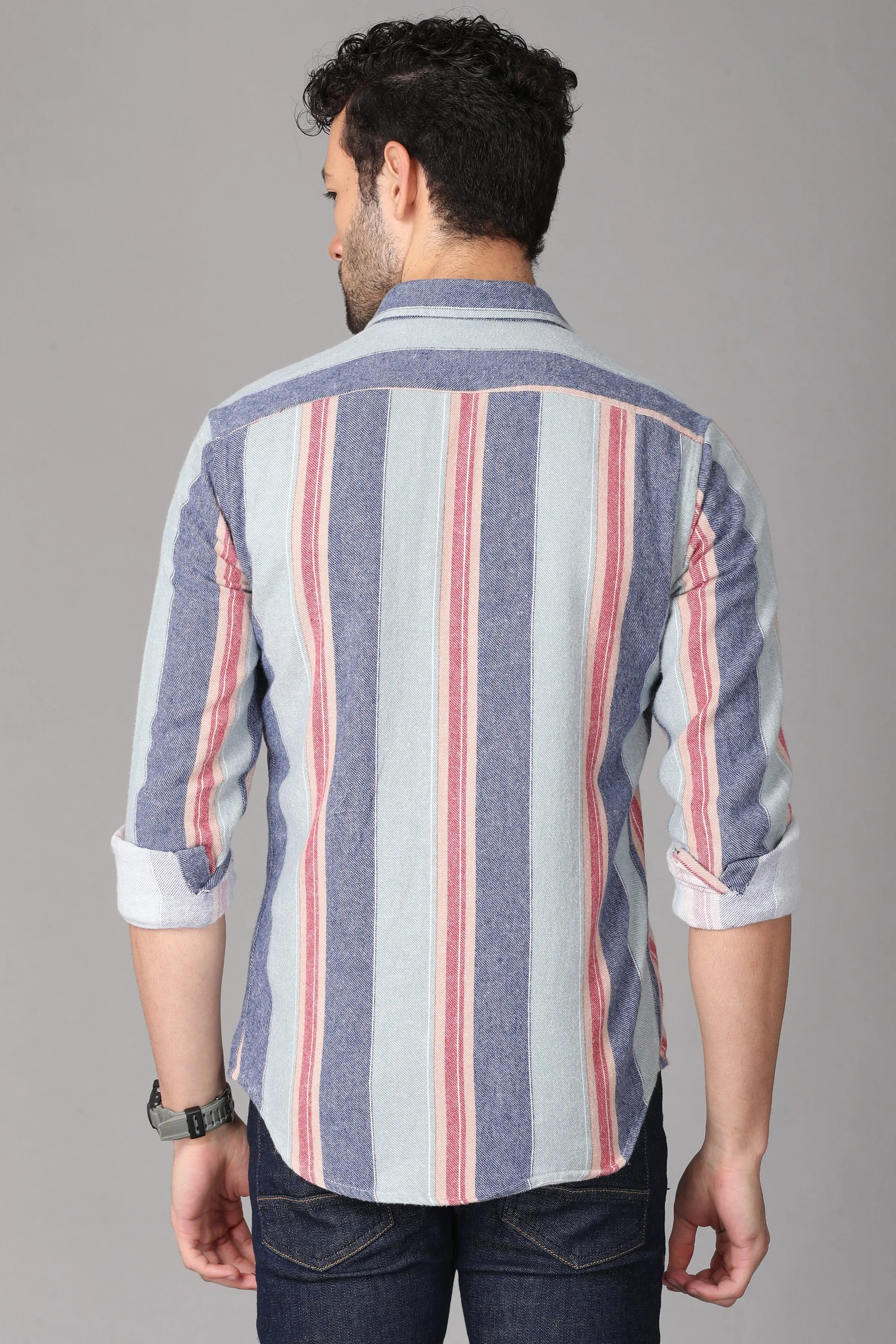 Multi Color Striped Shirt