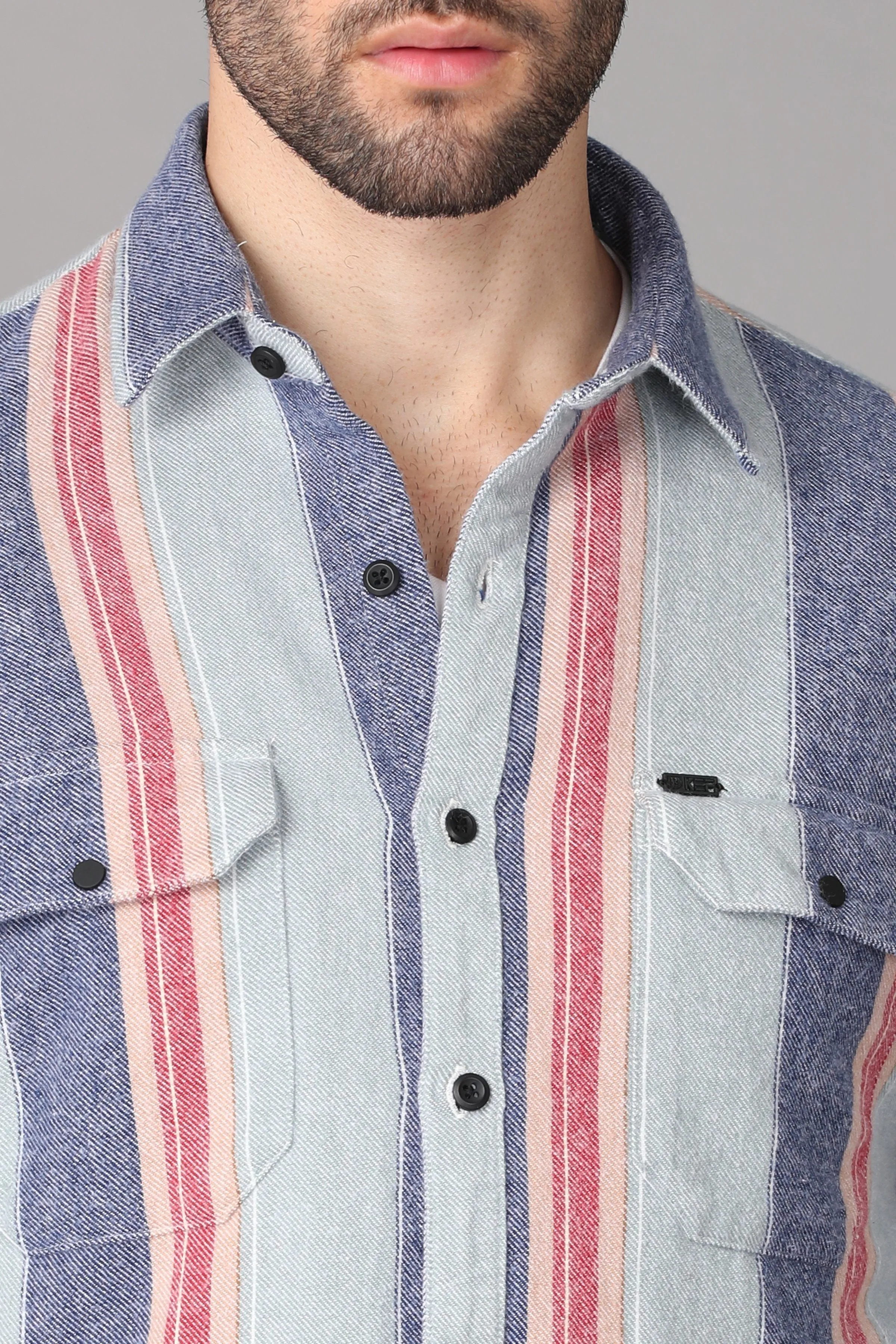 Multi Color Striped Shirt
