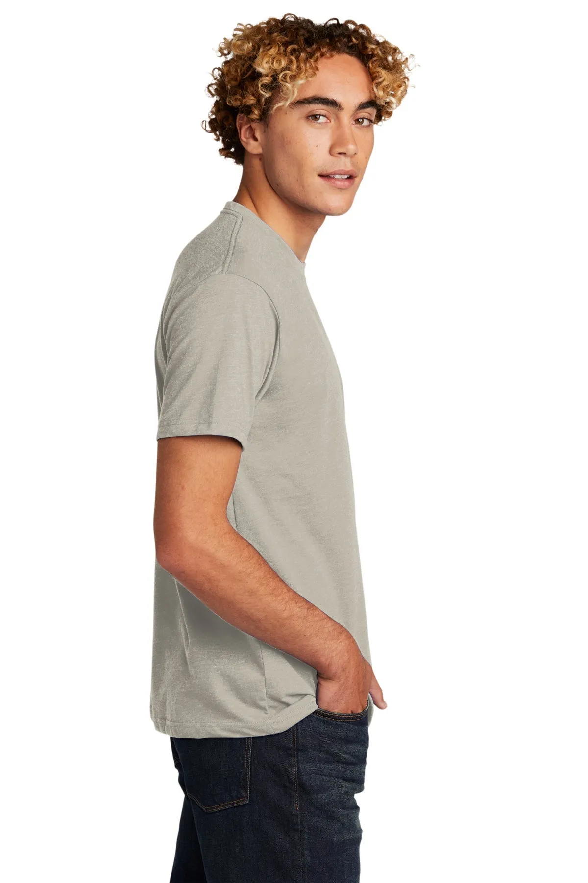 Next Level Unisex CVC Customized T-Shirts, Silk