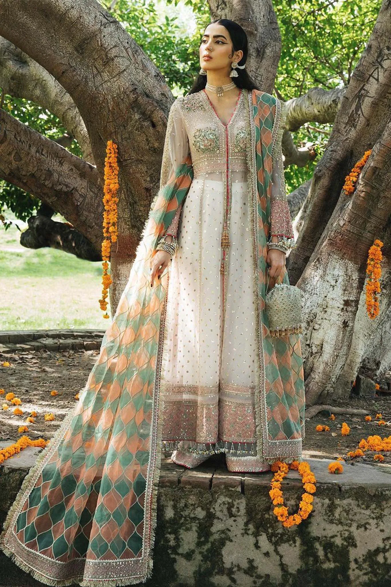 Paar by Hussain Rehar Unstitched 3 Piece Luxury Festive Collection'2022-Diya