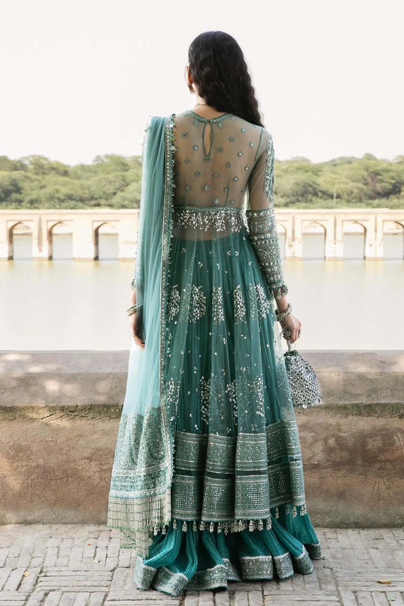 Paar by Hussain Rehar Unstitched 3 Piece Luxury Festive Collection'2022-Safeena