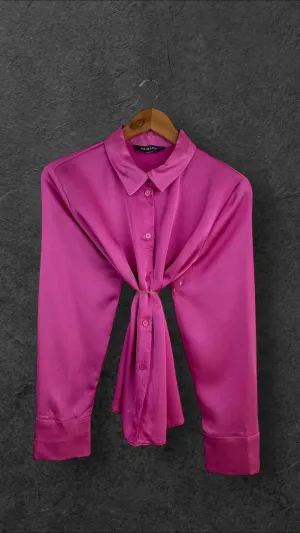 PRIMARK BUTTON UP SHIRT - UK 10-12