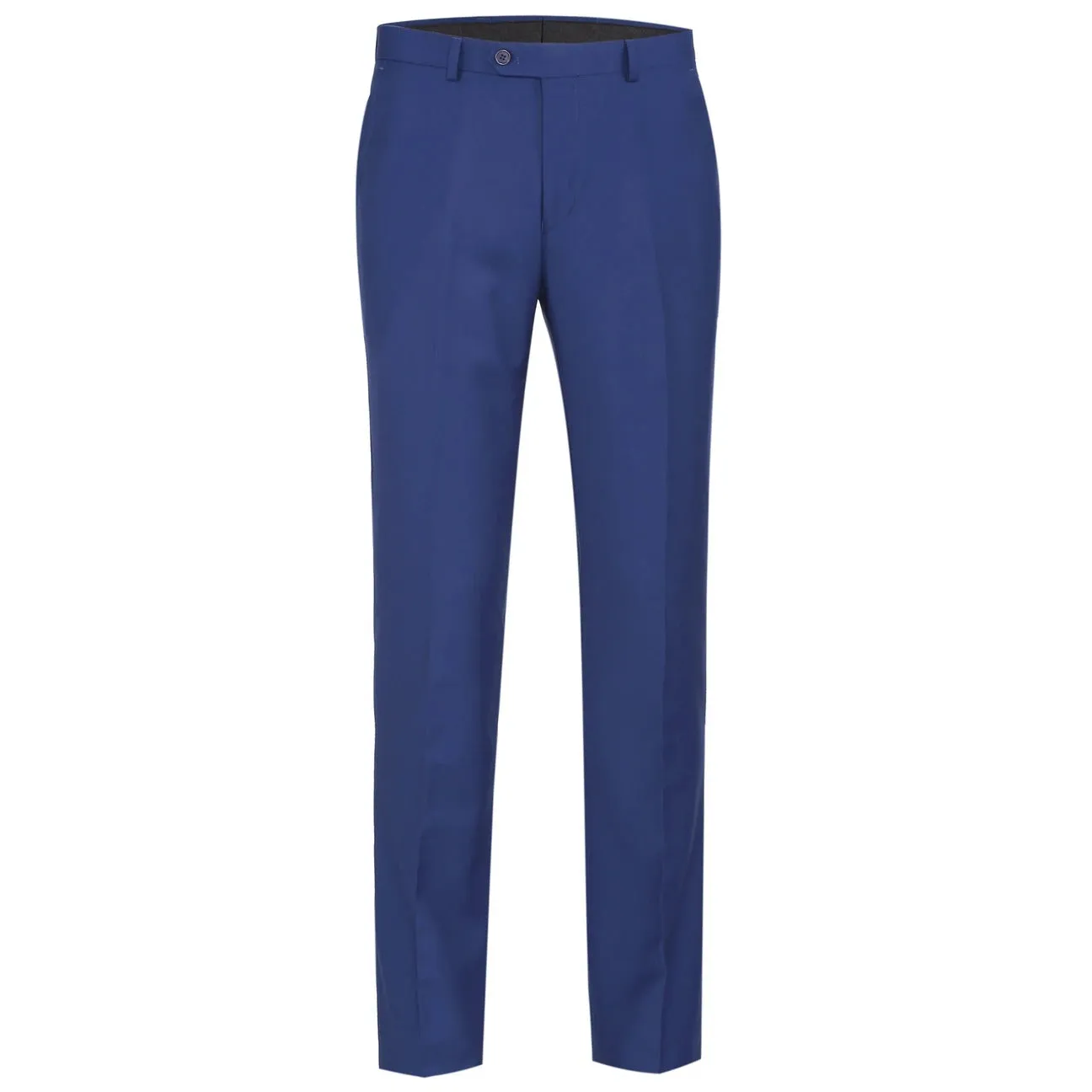 RENOIR Blue Classic Fit Flat Front Suit Separate Pants 201-20