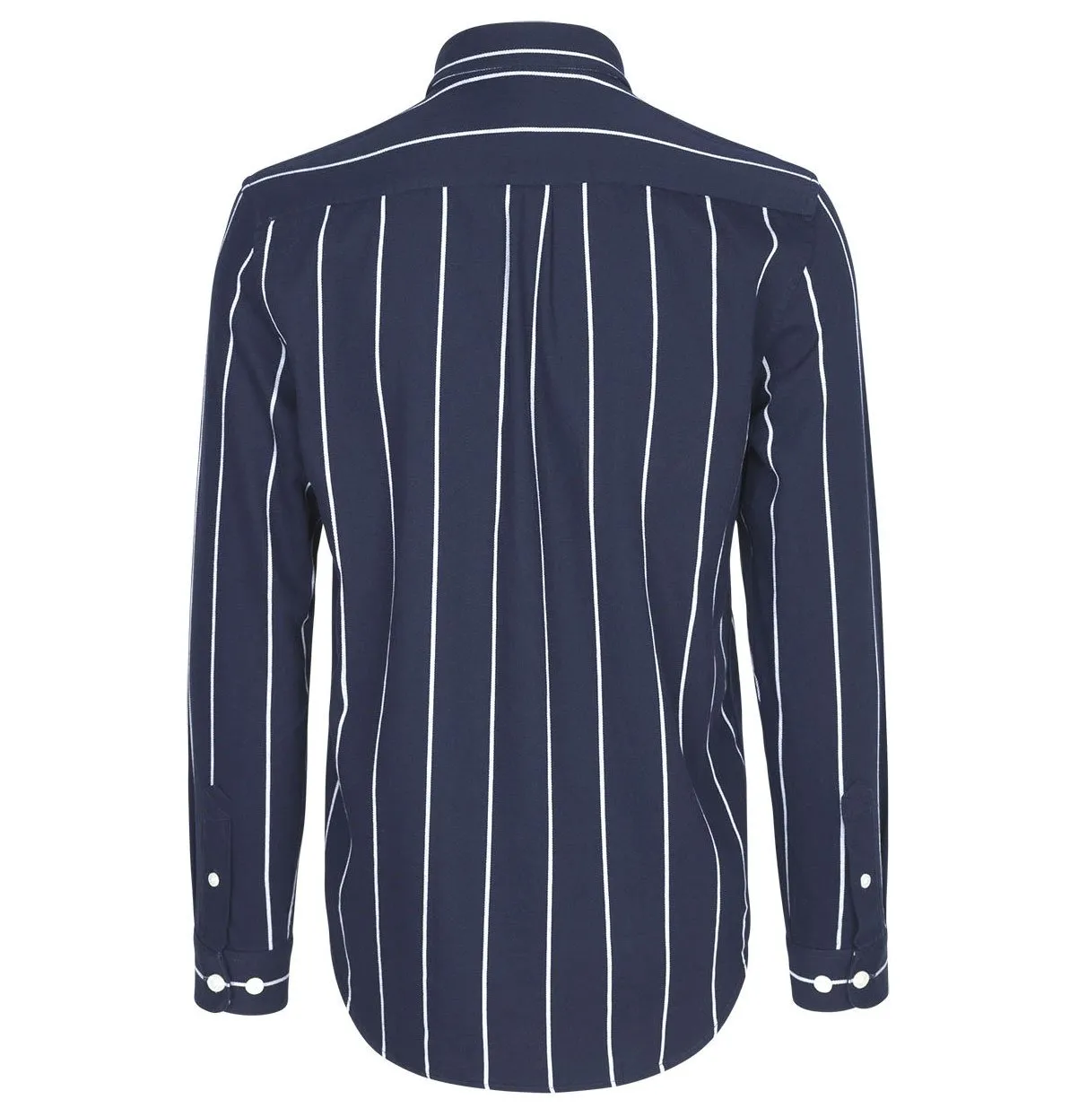 Samsoe & Samsoe Liam NX Shirt – Dark Sapphire Stripe
