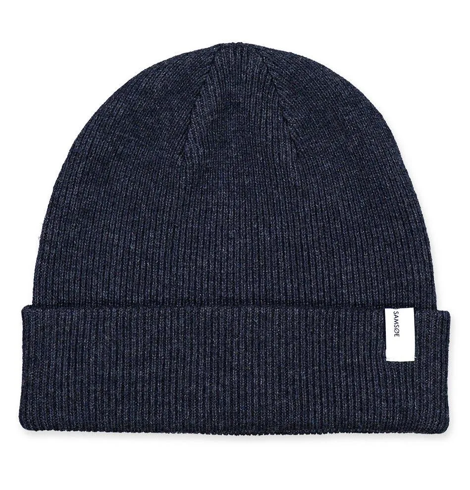 Samsoe & Samsoe The Beanie – Night Sky Melange