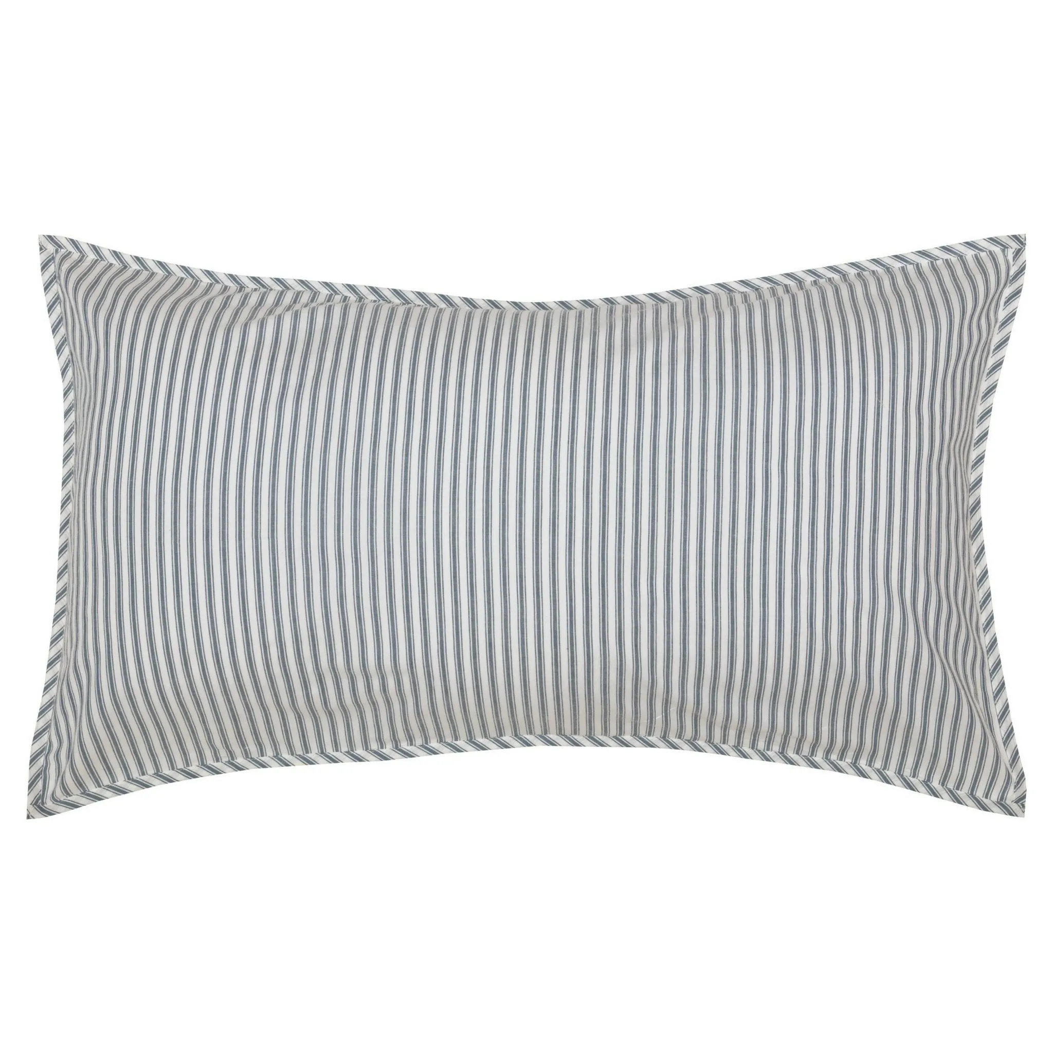 Sawyer Mill Blue Ticking Stripe Quilted Coverlet Bundle