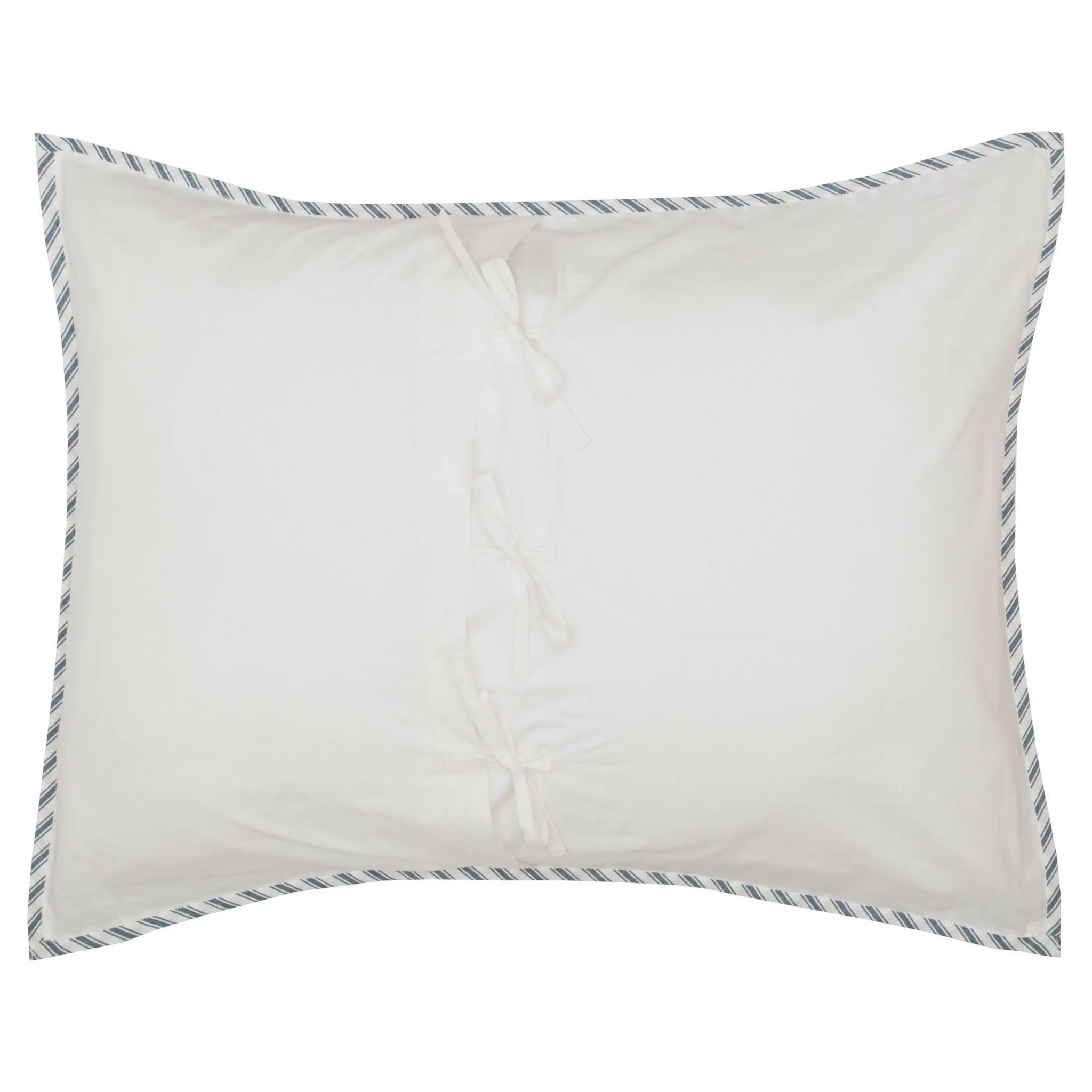 Sawyer Mill Blue Ticking Stripe Quilted Coverlet Bundle