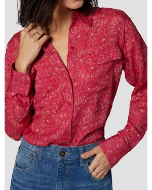 Signature Surreal Polka Dot Flower Print Shirt