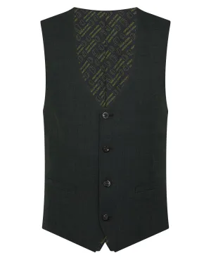 Slim Fit Wool Blend Stretch Mix and Match Waistcoat