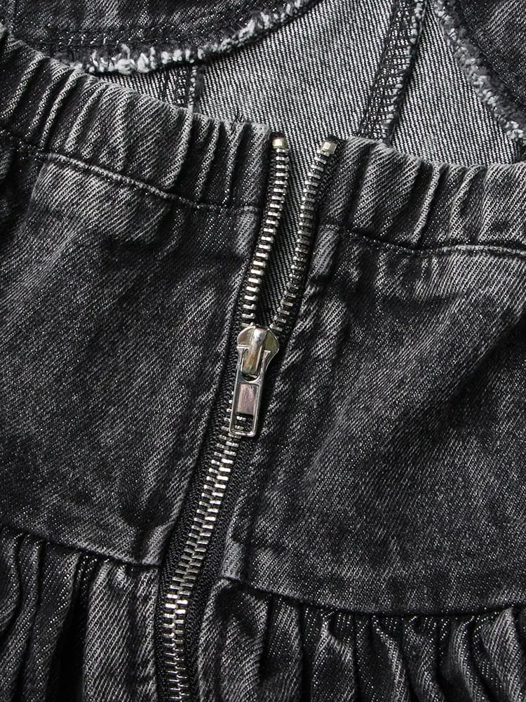 Strapless Denim Top - Final Sale
