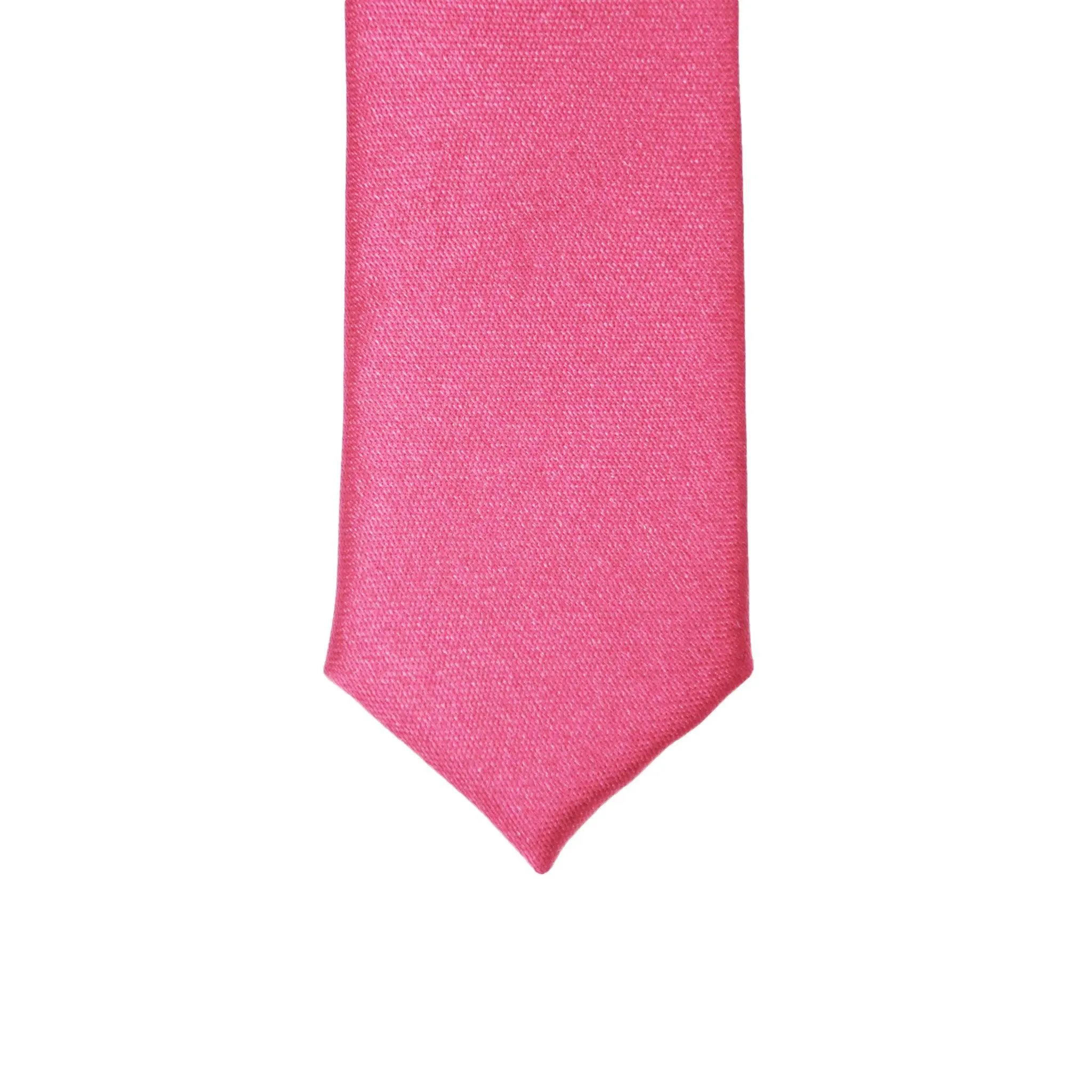 Super Skinny Fuchsia Shiny Slim Tie
