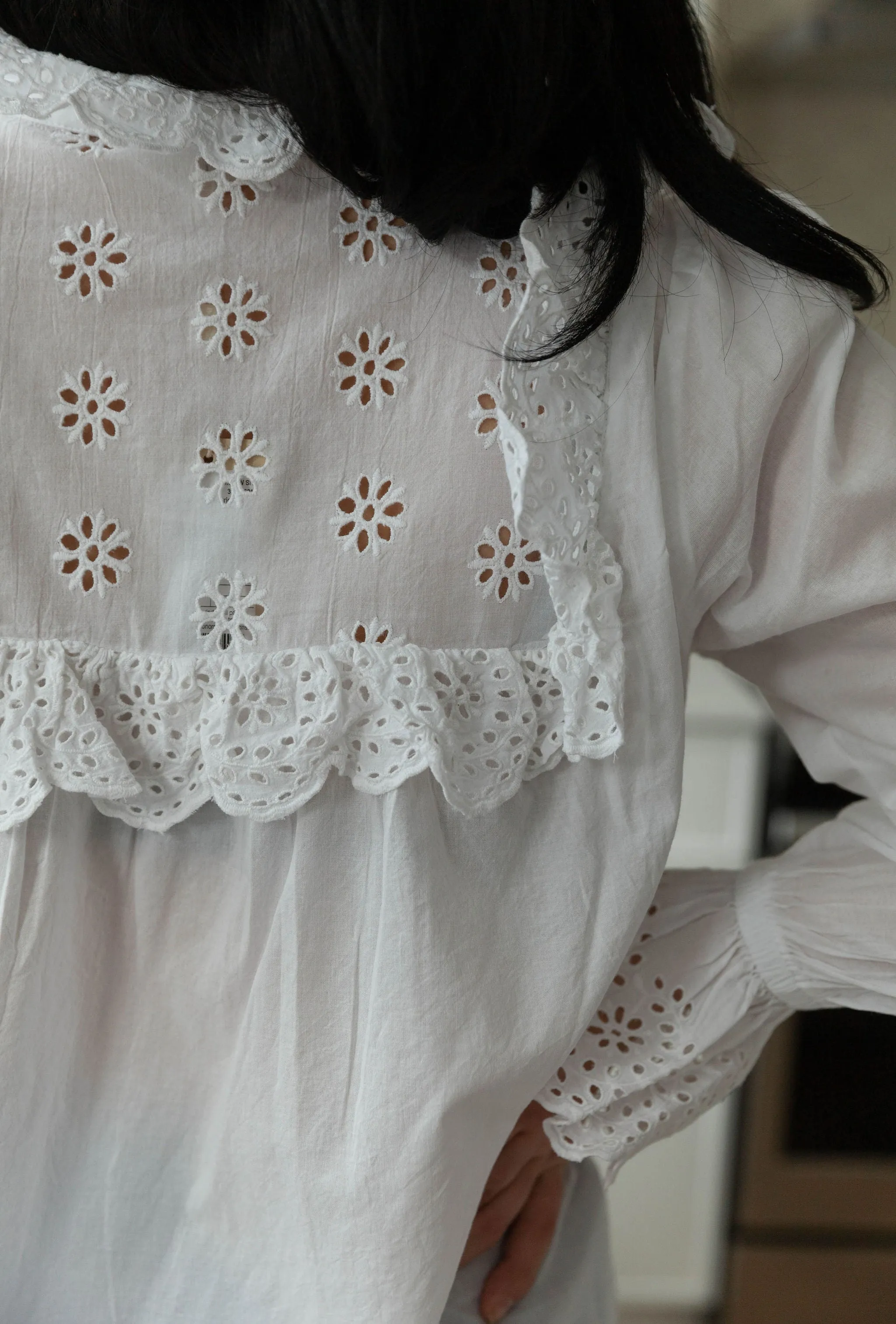 The Nilea Blouse by Part Two - White - PLUS